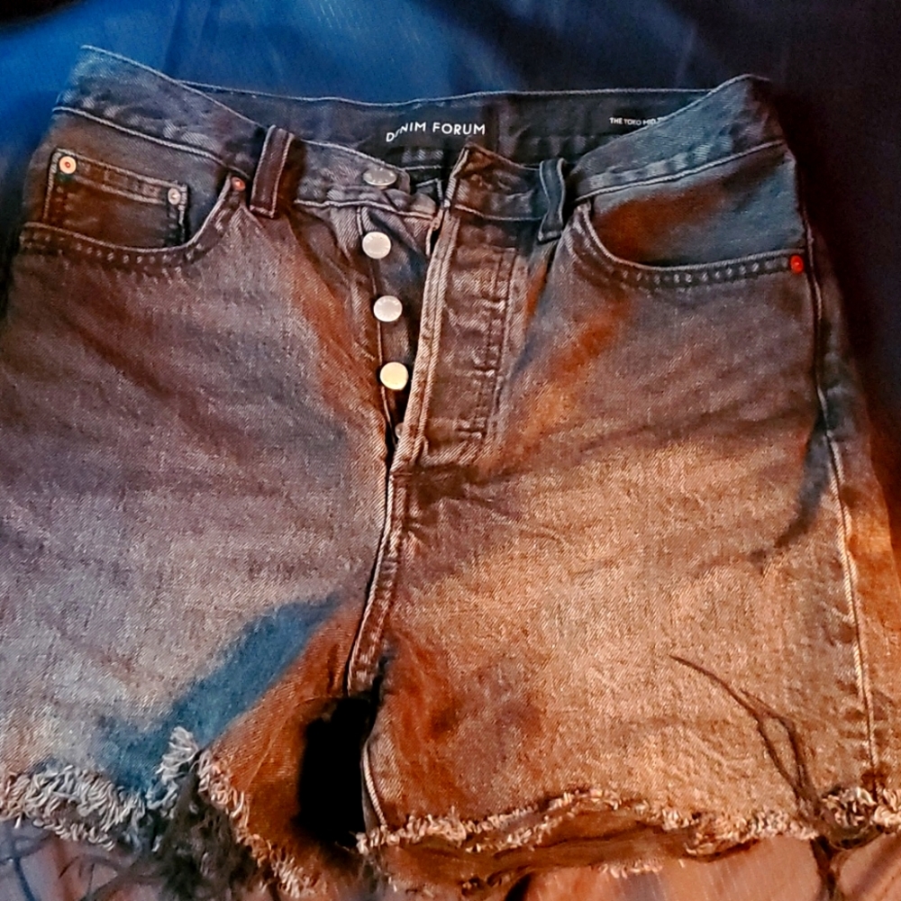 Black Aritzia DENIM FORUM Jean short  26